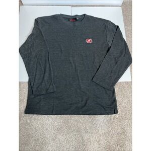 Sports Illustrated Casual Long Sleeve Shirt Mens Size XXL - Gray